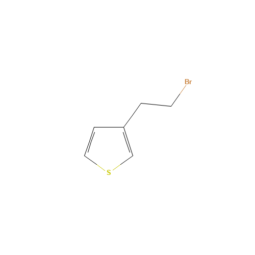 57070-76-5 3-(2-Bromoethyl)thiophene chemical structure