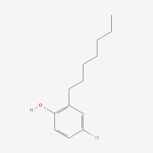 18979-96-9 4-chloro-2-heptylphenol chemical structure