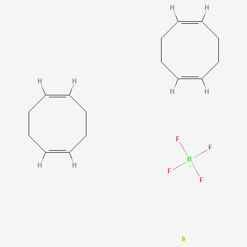 35138-23-9 (1Z,5Z)-cycloocta-1,5-diene;iridium;tetrafluoroborate chemical structure
