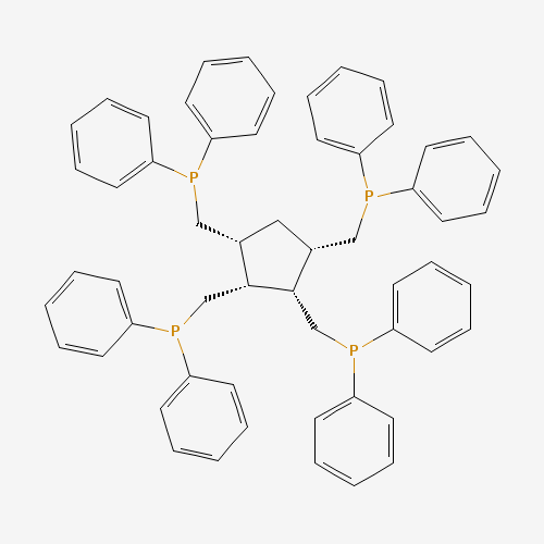 333380-86-2 diphenyl-[[(1S,2S,3R,4R)-2,3,4-tris(diphenylphosphanylmethyl)cyclopentyl]methyl]phosphane chemical structure