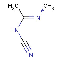 56563-12-3 N-cyano-N'-methylethanimidamide chemical structure