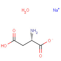 323194-76-9 L-Aspartic acid sodium salt monohydrate chemical structure