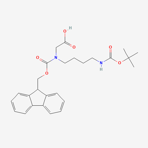 171856-09-0 FMOC-N-(4-BOC-AMINOBUTYL)-GLYCINE chemical structure