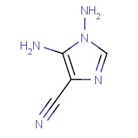 141563-06-6 1,5-diaminoimidazole-4-carbonitrile chemical structure