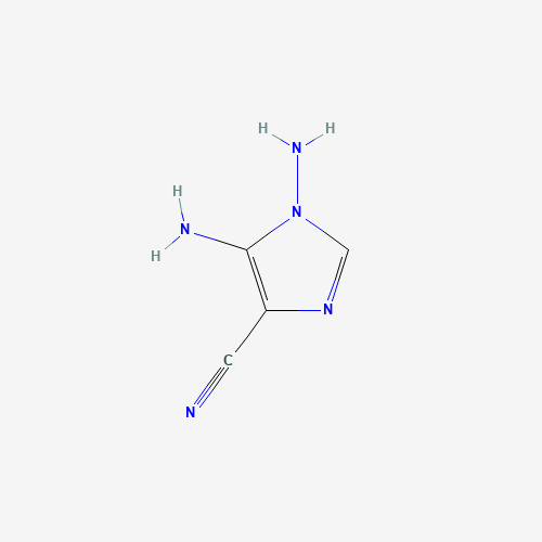 141563-06-6 1,5-diaminoimidazole-4-carbonitrile chemical structure