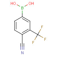 915299-32-0 4-Cyano-3-(trifluoromethyl)phenylboronic acid chemical structure