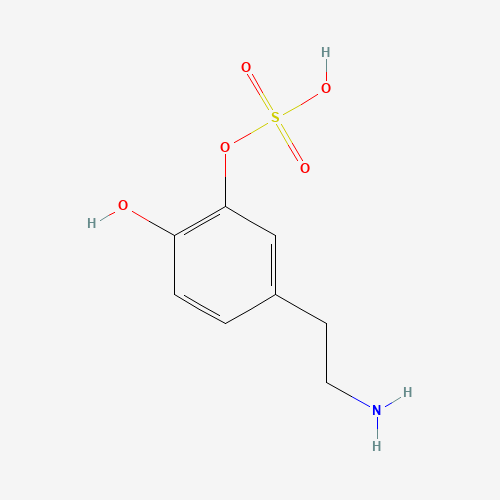 51317-41-0 [5-(2-aminoethyl)-2-hydroxyphenyl] hydrogen sulfate chemical structure