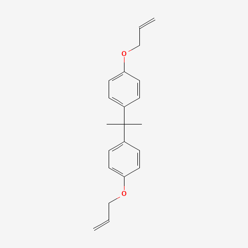 3739-67-1 1-prop-2-enoxy-4-[2-(4-prop-2-enoxyphenyl)propan-2-yl]benzene chemical structure