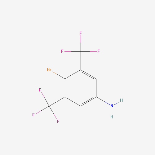 268733-18-2 4-Bromo-3,5-bis(trifluoromethyl)aniline chemical structure