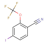 1807054-38-1 4-iodo-2-(trifluoromethoxy)benzonitrile chemical structure