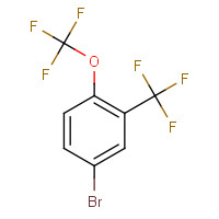 933674-89-6 4-bromo-1-(trifluoromethoxy)-2-(trifluoromethyl)benzene chemical structure