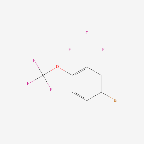 933674-89-6 4-bromo-1-(trifluoromethoxy)-2-(trifluoromethyl)benzene chemical structure