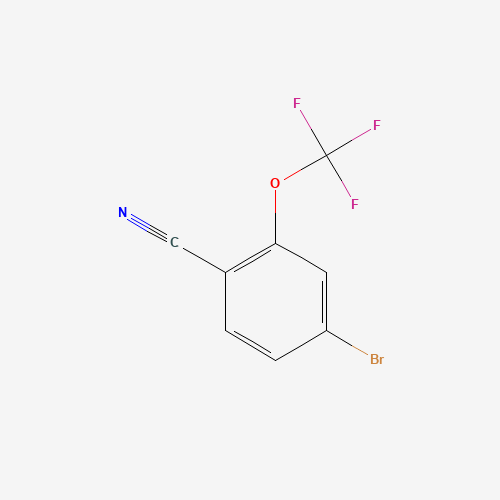 1187983-97-6 4-bromo-2-(trifluoromethoxy)benzonitrile chemical structure