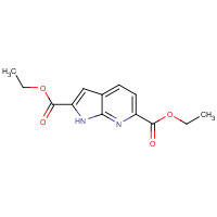 1311569-08-0 diethyl 1H-pyrrolo[2,3-b]pyridine-2,6-dicarboxylate chemical structure
