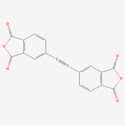 129808-00-0 5-[2-(1,3-dioxo-2-benzofuran-5-yl)ethynyl]-2-benzofuran-1,3-dione chemical structure