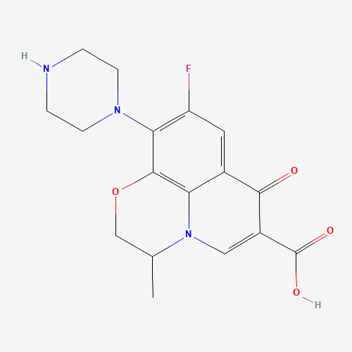 97791-27-0 N-Desmethyl ofloxacin chemical structure