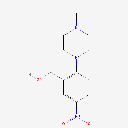 802541-80-6 [2-(4-methylpiperazino)-5-nitrophenyl]methanol chemical structure