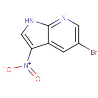 507462-26-2 5-Bromo-3-nitro-1H-pyrrolo[2,3-b]pyridine chemical structure