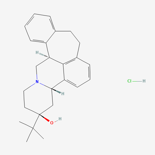 55528-07-9 (+)-BUTACLAMOL HYDROCHLORIDE chemical structure