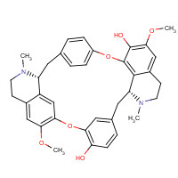436-05-5 (-)-Bebeerine chemical structure