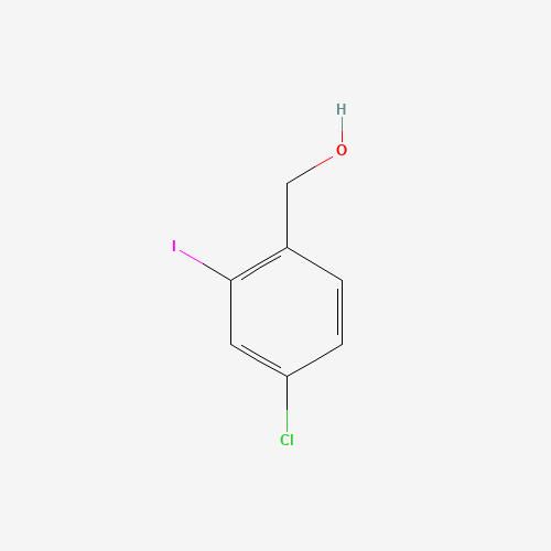 244104-55-0 (4-chloro-2-iodophenyl)methanol chemical structure