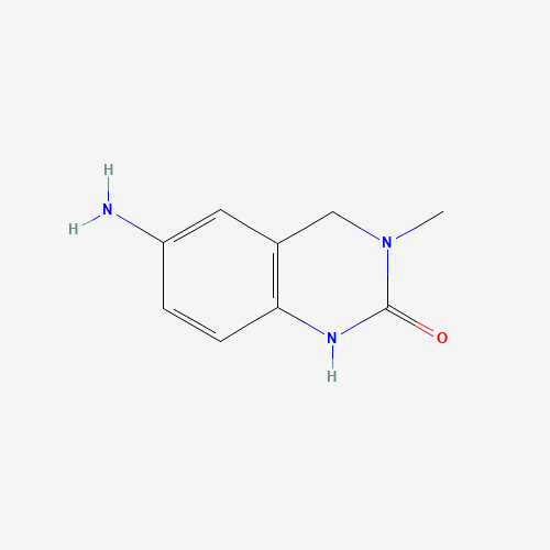1410782-55-6 6-amino-3-methyl-1,4-dihydroquinazolin-2-one chemical structure