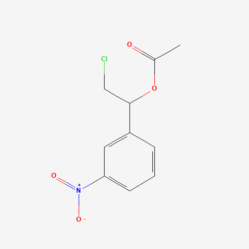 103854-77-9 [2-chloro-1-(3-nitrophenyl)ethyl] acetate chemical structure