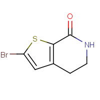 960289-03-6 2-bromo-5,6-dihydro-4H-thieno[2,3-c]pyridin-7-one chemical structure