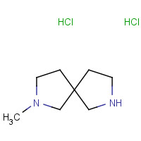 91188-26-0 2-methyl-2,7-diazaspiro[4.4]nonane;dihydrochloride chemical structure