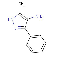 112884-51-2 5-methyl-3-phenyl-1H-pyrazol-4-amine chemical structure