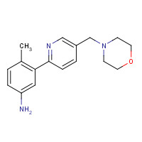 1207877-81-3 4-methyl-3-[5-(morpholin-4-ylmethyl)pyridin-2-yl]aniline chemical structure