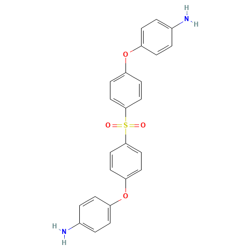 13080-89-2 4-[4-[4-(4-aminophenoxy)phenyl]sulfonylphenoxy]aniline chemical structure