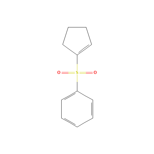 64740-90-5 cyclopenten-1-ylsulfonylbenzene chemical structure