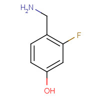 754971-62-5 4-(aminomethyl)-3-fluorophenol chemical structure
