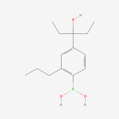 854502-95-7 [4-(3-hydroxypentan-3-yl)-2-propylphenyl]boronic acid chemical structure