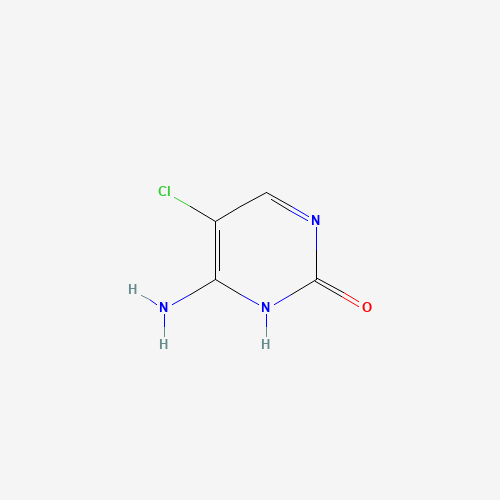 2347-43-5 6-amino-5-chloro-1H-pyrimidin-2-one chemical structure