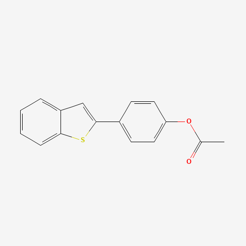 132932-62-8 [4-(1-benzothiophen-2-yl)phenyl] acetate chemical structure