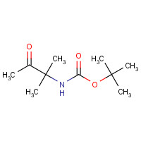 1429182-36-4 tert-butyl N-(2-methyl-3-oxobutan-2-yl)carbamate chemical structure