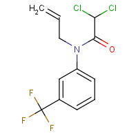 61219-95-2 2,2-dichloro-N-prop-2-enyl-N-[3-(trifluoromethyl)phenyl]acetamide chemical structure