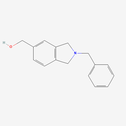 127169-16-8 (2-benzyl-1,3-dihydroisoindol-5-yl)methanol chemical structure
