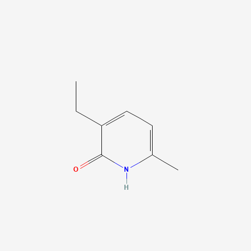 90086-88-7 3-ethyl-6-methyl-1H-pyridin-2-one chemical structure
