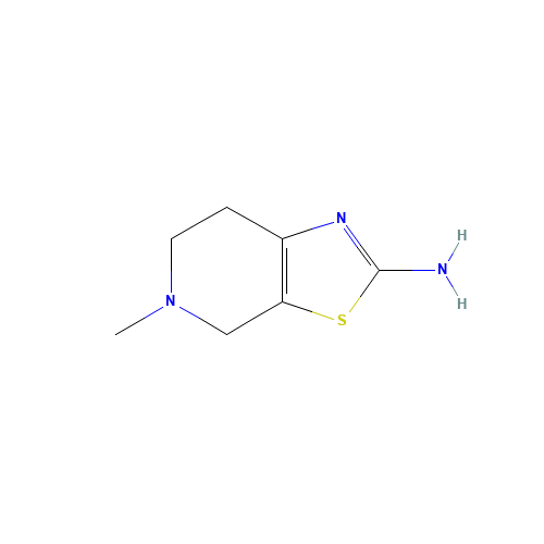 17899-48-8 5-methyl-6,7-dihydro-4H-[1,3]thiazolo[5,4-c]pyridin-2-amine chemical structure