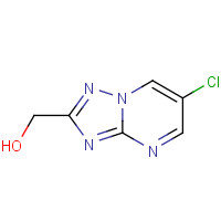 749929-28-0 (6-chloro-[1,2,4]triazolo[1,5-a]pyrimidin-2-yl)methanol chemical structure