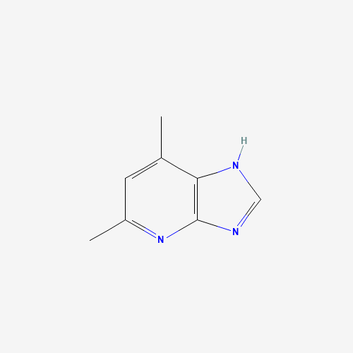 116599-55-4 5,7-dimethyl-1H-imidazo[4,5-b]pyridine chemical structure