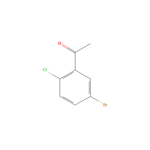 105884-19-3 1-(5-bromo-2-chlorophenyl)ethanone chemical structure