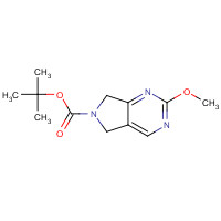 1107625-56-8 tert-butyl 2-methoxy-5,7-dihydropyrrolo[3,4-d]pyrimidine-6-carboxylate chemical structure