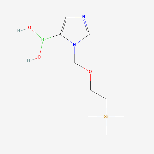 188978-35-0 [3-(2-trimethylsilylethoxymethyl)imidazol-4-yl]boronic acid chemical structure