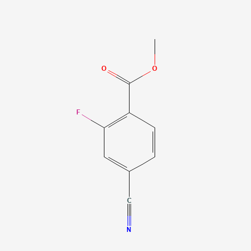 175596-01-7 methyl 4-cyano-2-fluorobenzoate chemical structure