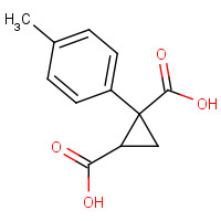 113111-32-3 1-(4-methylphenyl)cyclopropane-1,2-dicarboxylic acid chemical structure