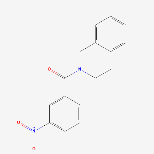 346690-52-6 N-benzyl-N-ethyl-3-nitrobenzamide chemical structure